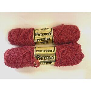 2 Paternayan Paterna Persian Yarn 100% Virgin Wool 931 lot 10 40 Yards NOS